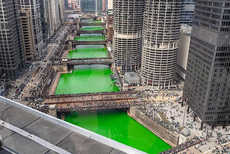 ST. PATRICK\u2019S DAY RIVER DYEING VIEWING PARTY