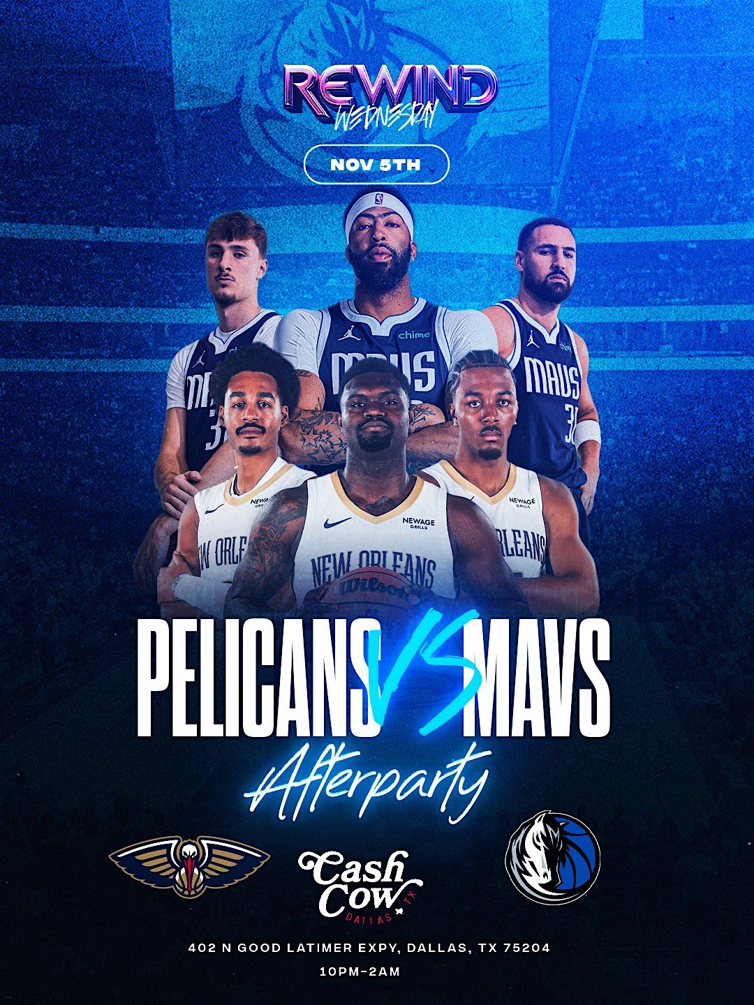 REWIND WEDNESDAYS \u2022 R&B vs Everybody @ Cash Cow