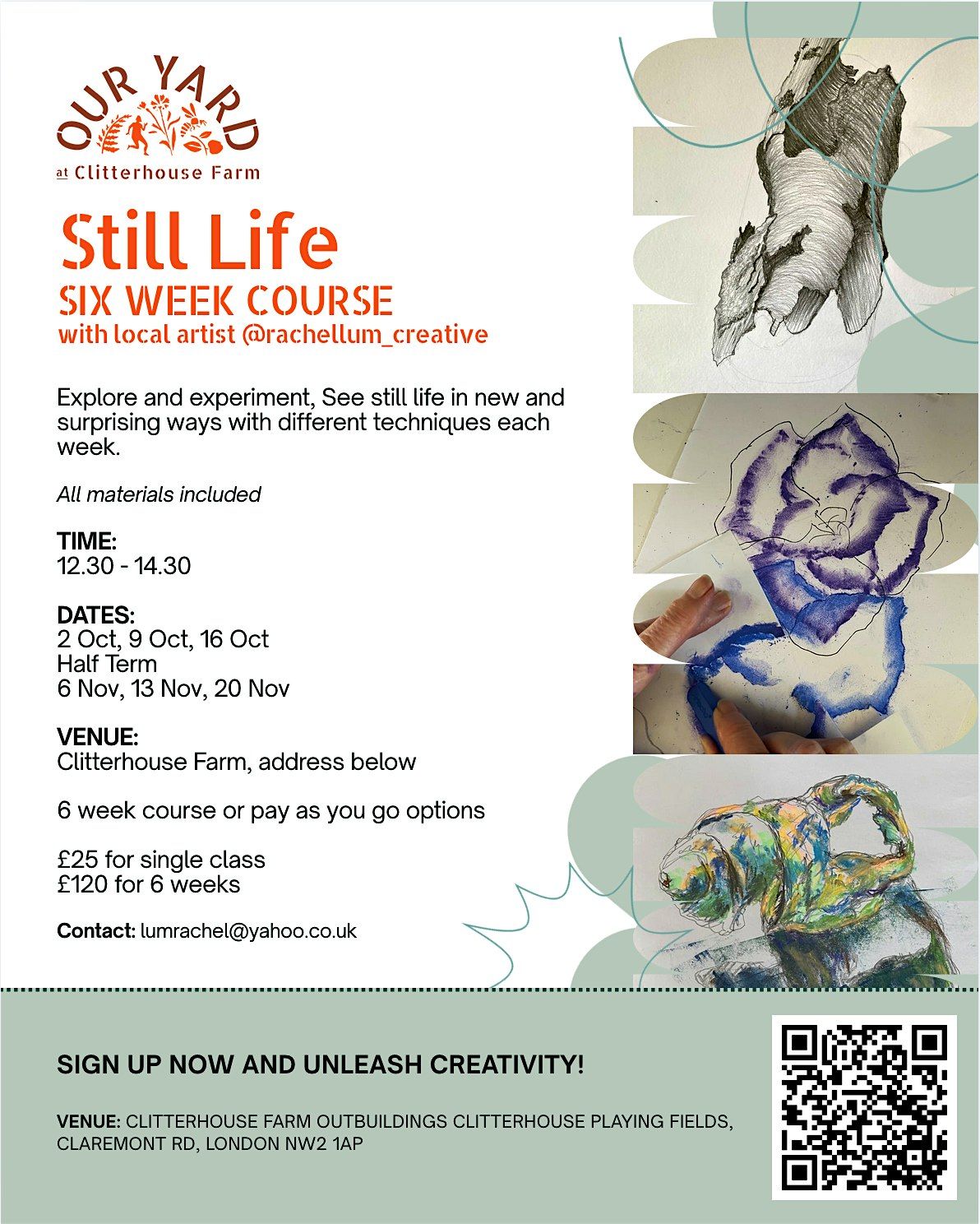 Still Life Course - six week course