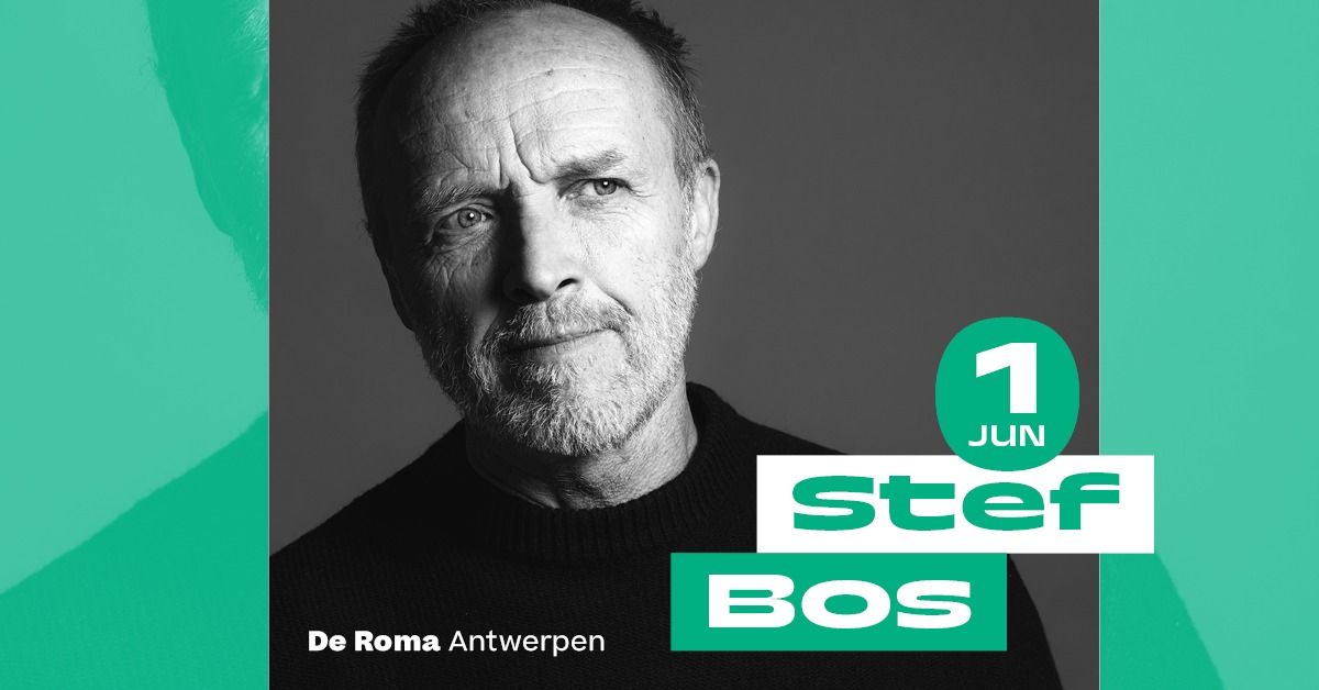 Stef Bos in De Roma - uitverkocht!