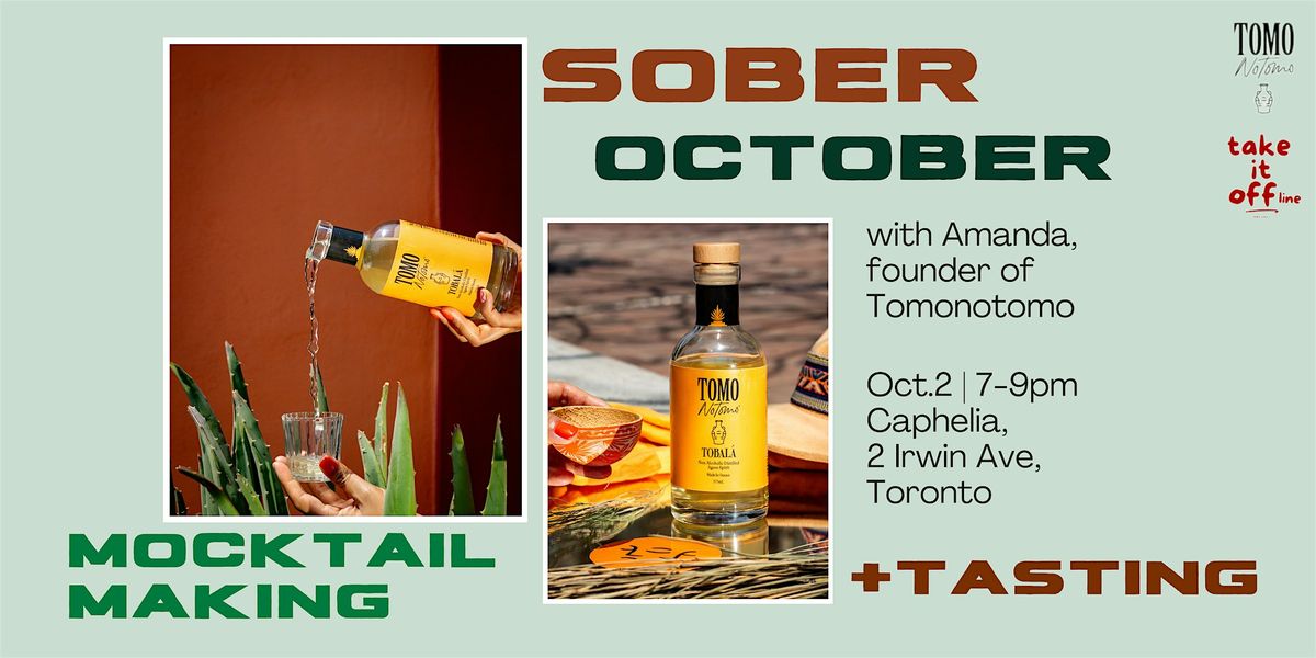 Sober October: Mocktail Workshop + Non-Alcoholic Spirits Tasting