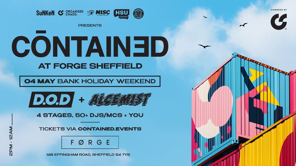  Contained in Sheffield - Bank Holiday Sunday