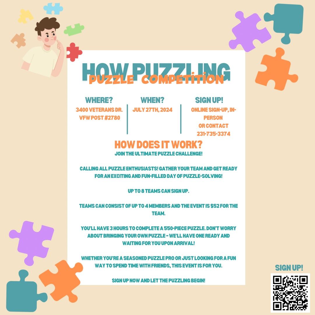 VFW Post #2780 Auxiliary Puzzle Competition