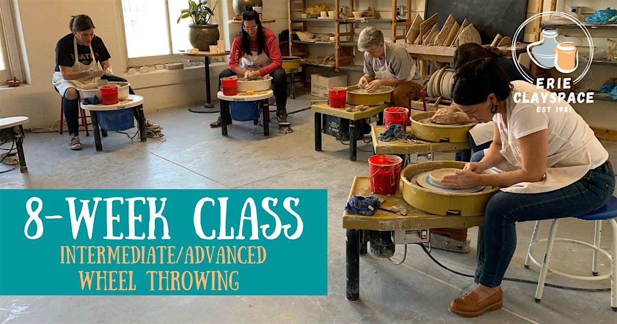 10-Week Intermediate\/Advanced Wheel Throwing (Thursday Evenings)