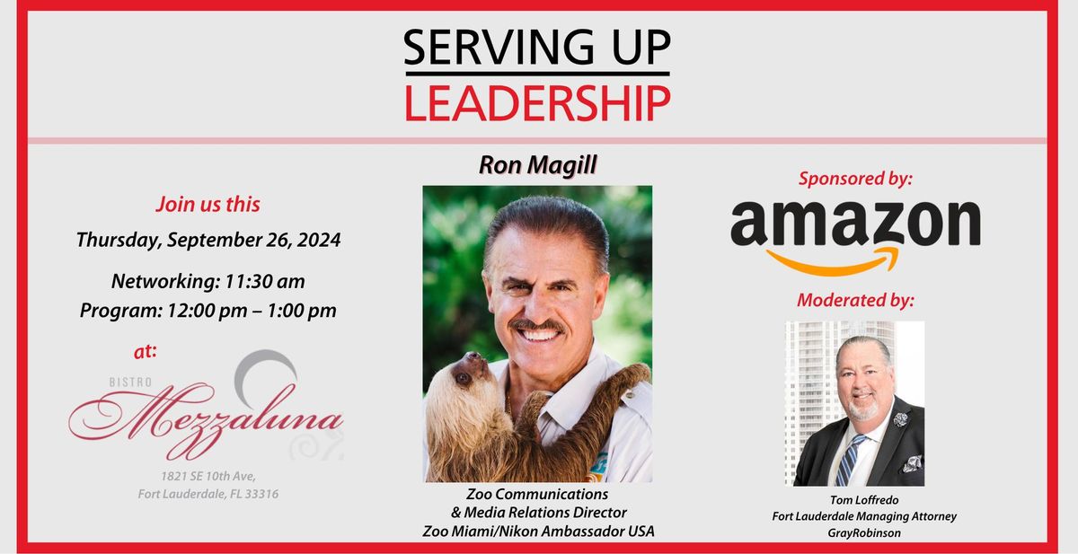 Serving Up Leadership with Ron Magill