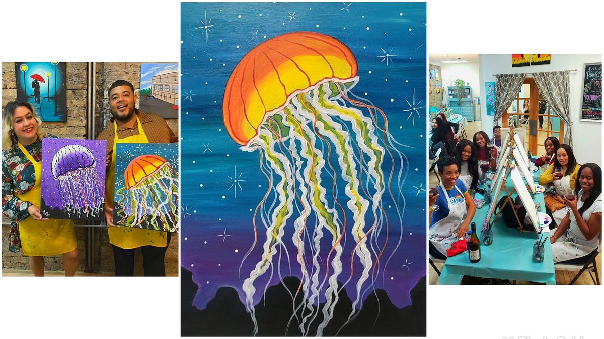 BYOB Sip & Paint Event - "Mystic Jellyfish\u201d