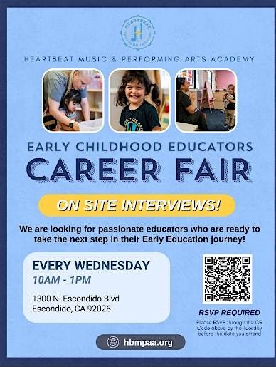 Early Childhood Educators Career Fair