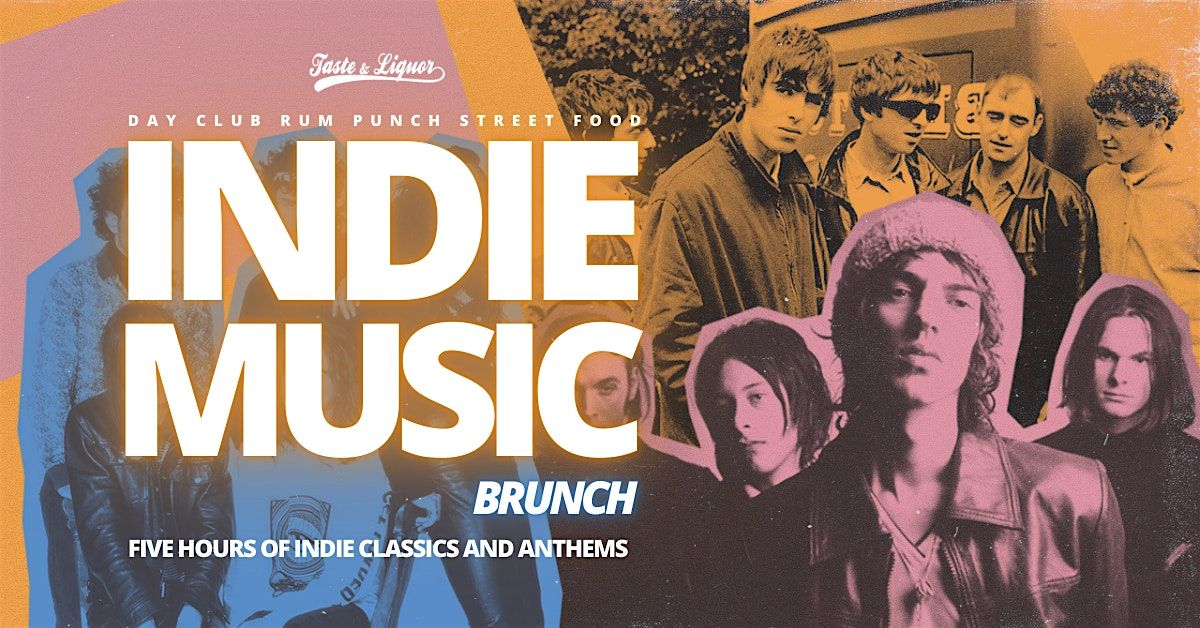 INDIE MUSIC BRUNCH SAT 22 NOVEMER