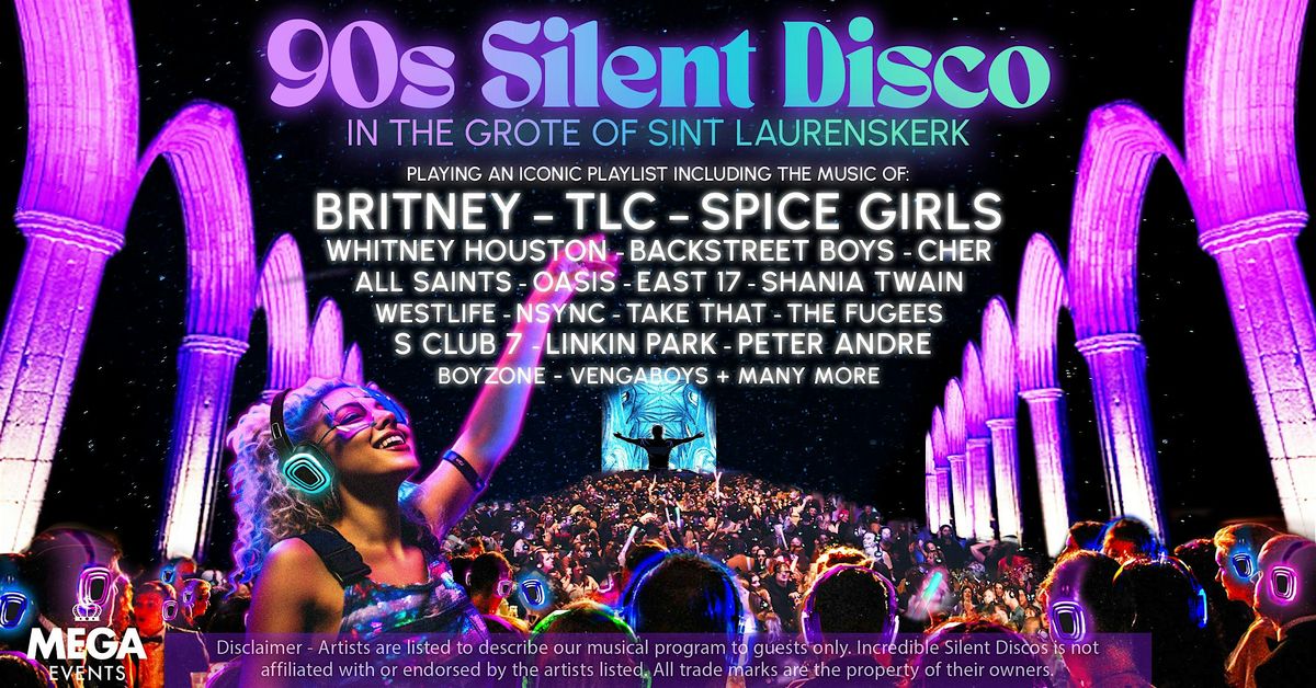 90s Silent Disco in Laurenskerk, Rotterdam - 10\/10\/25