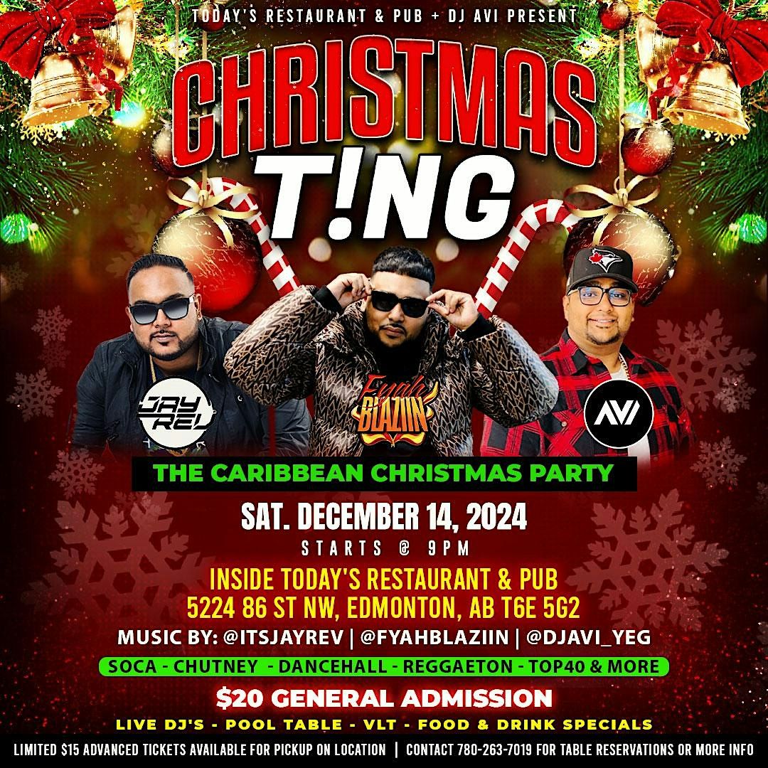 CHRISTMAS T!NG 2024 - The Caribbean Christmas Party