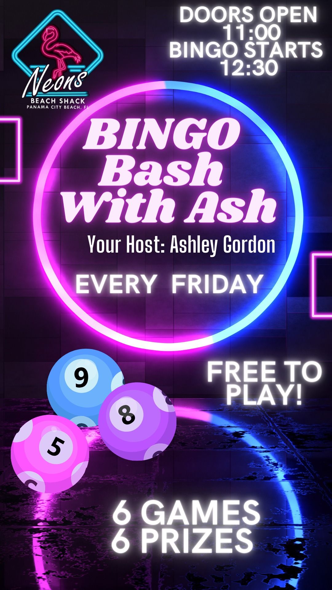 Bingo Bash with Ash