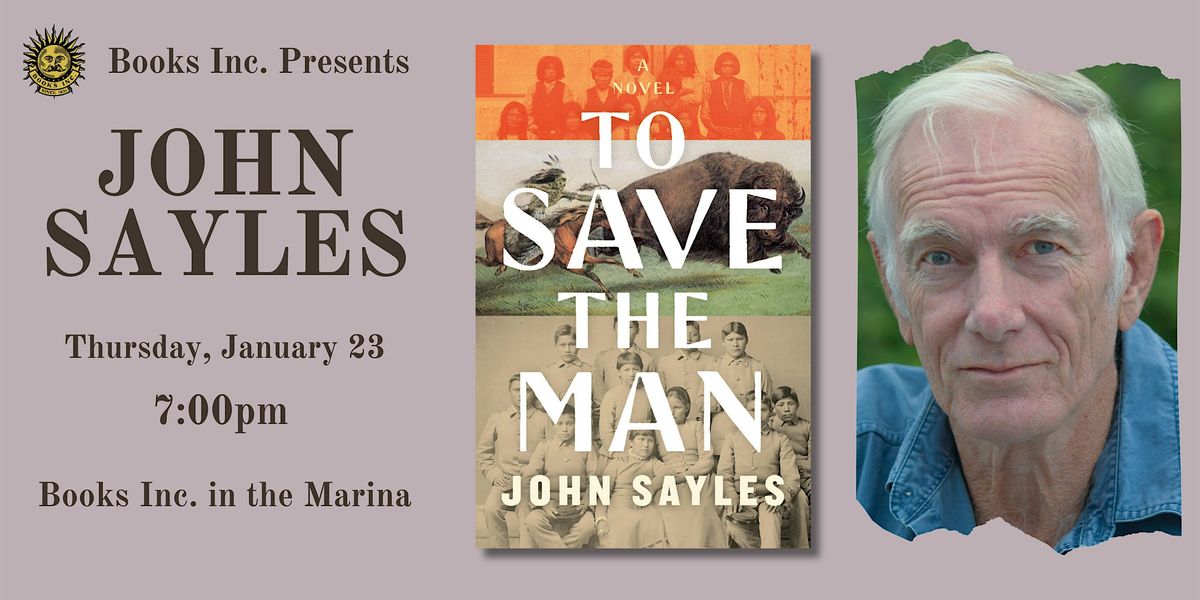 JOHN SAYLES at Books Inc. in the Marina