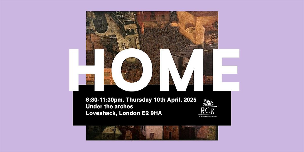 "Home": a pop up exhibition fundraiser