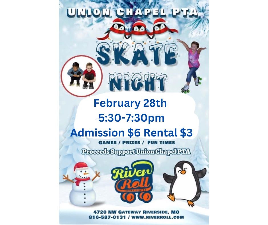 Union Chapel Skate Night at River Roll 