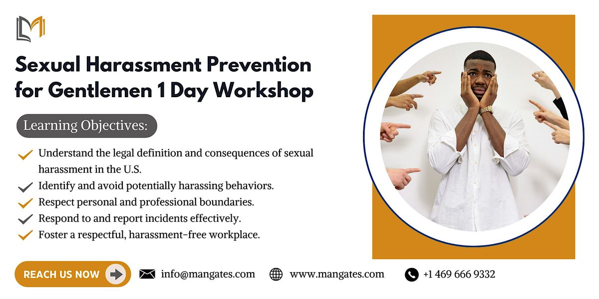 Sexual Harassment 1 Day Workshop in Las Vegas, NV on Nov 13th, 2024