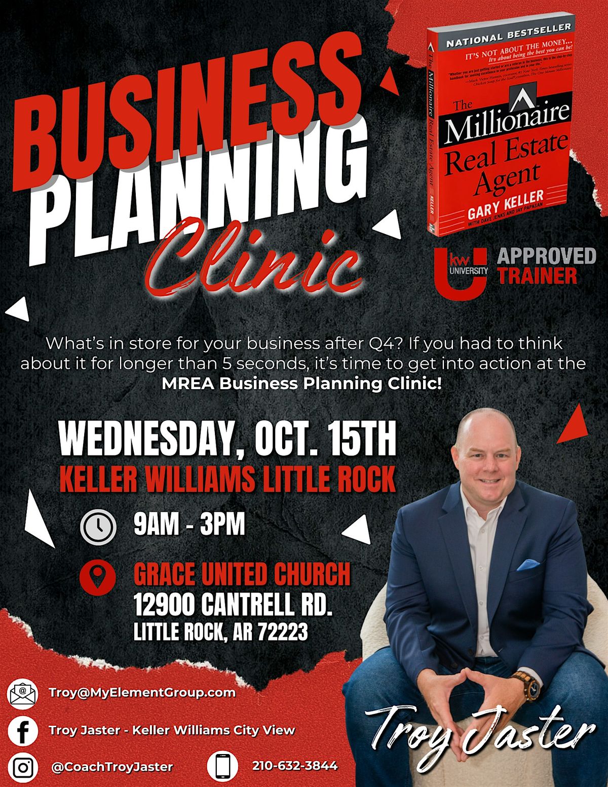 Business Planning Clinic with Keller Williams Realty