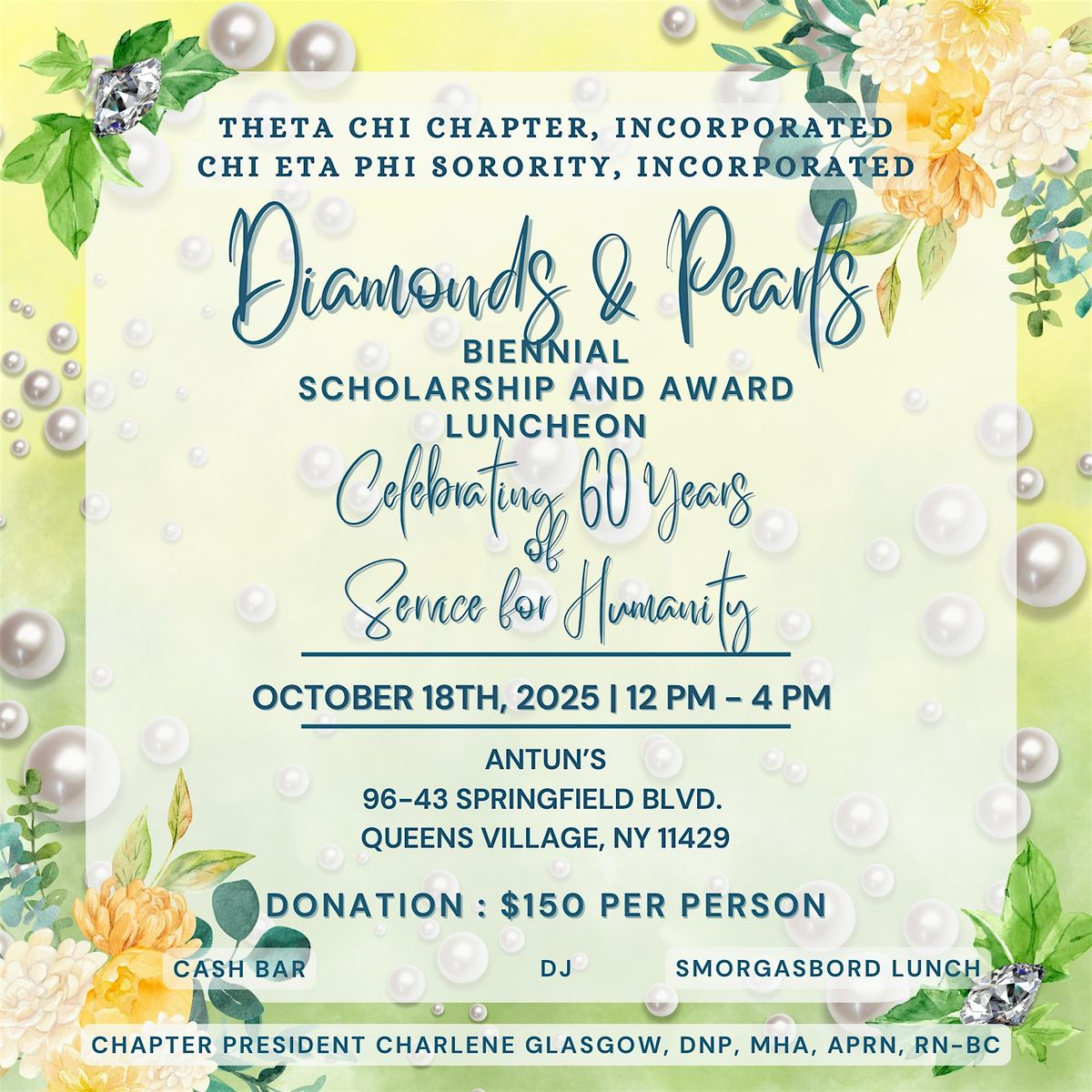 Diamonds & Pearls Biennial Scholarship and Awards Luncheon