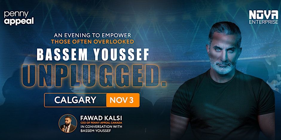 Bassem Youssef Unplugged - In Conversation with Fawad Kalsi