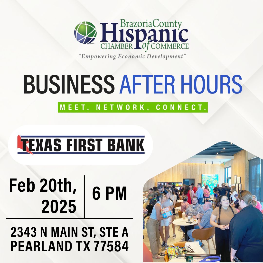 BCHCC Business After Hours at Texas First Bank