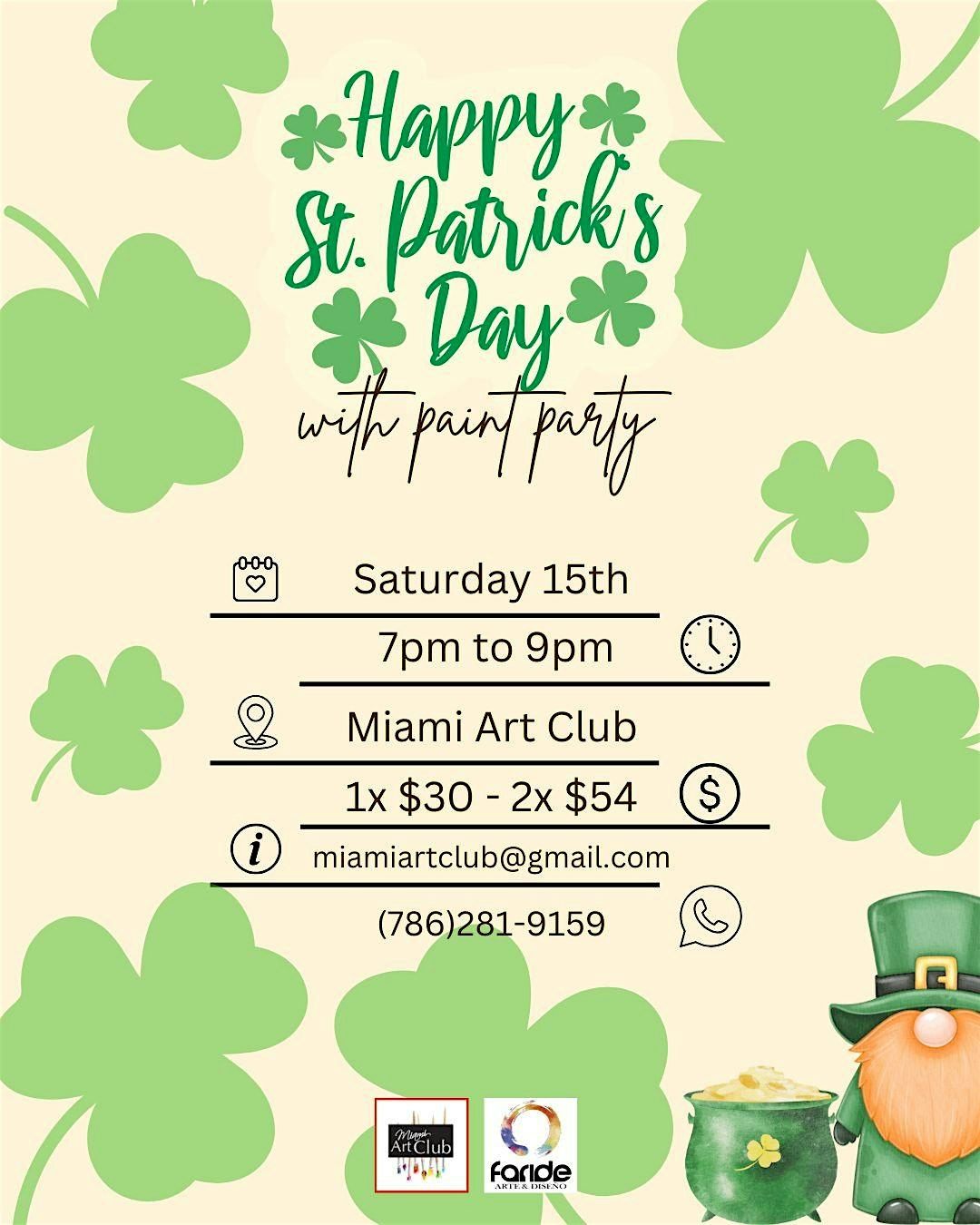 st patrick day miami events