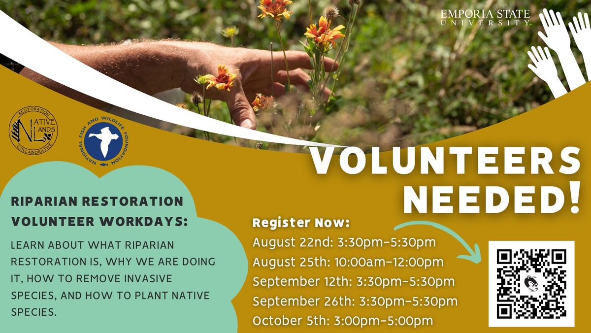 Riparian Restoration Volunteer Workday