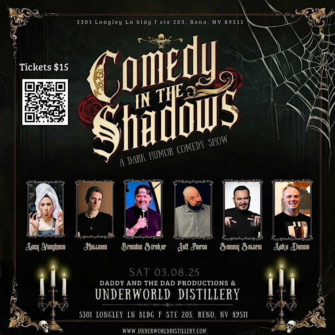 Comedy in the Shadows at Underworld Distillery