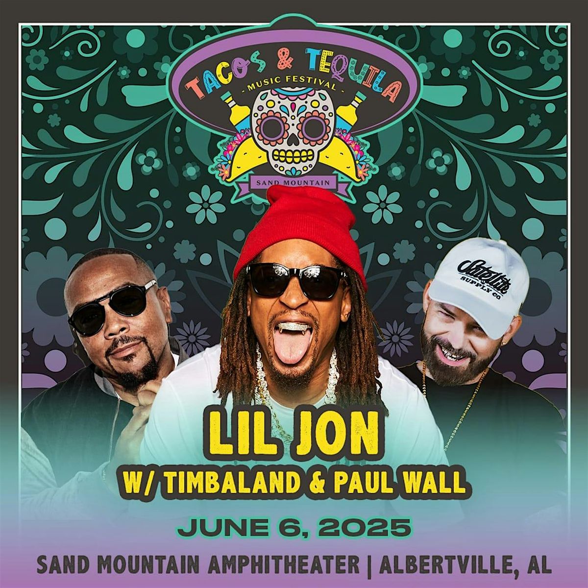 Transportation (ONLY!) from Chattanooga to Tacos & Tequila with Lil Jon!