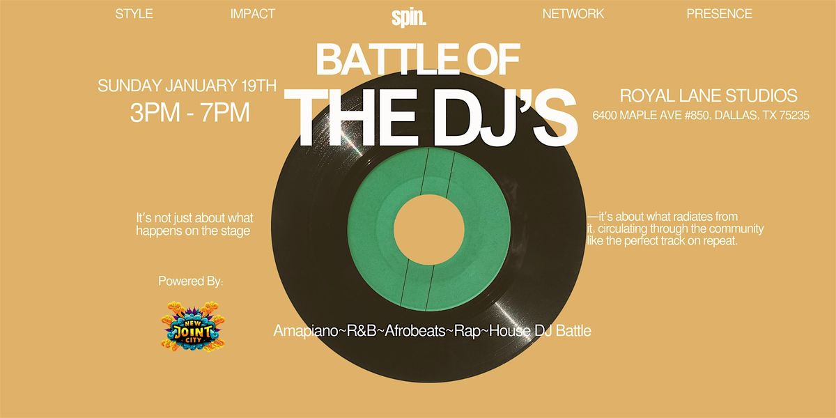 SPIN: Battle of the DJ's