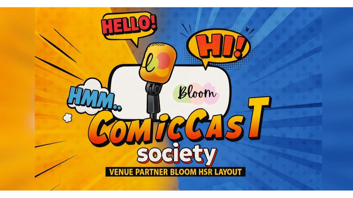 ComicCast Society: Live Stand-Up Comedy Evening
