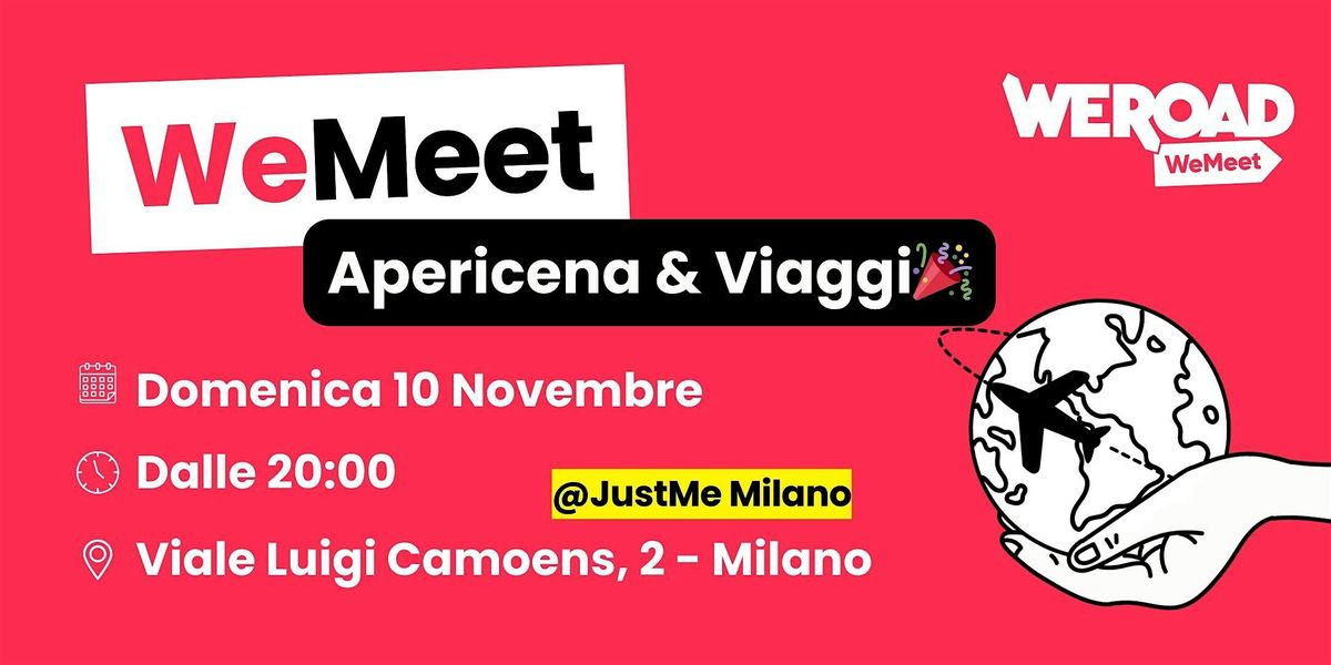 WeMeet | Apericena & Viaggi