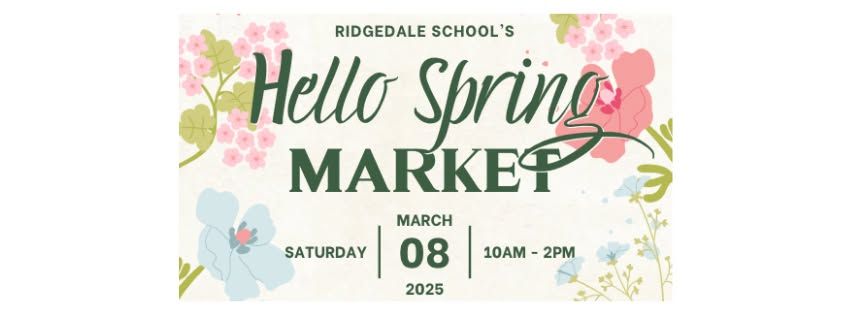 Ridgedale's Hello Spring Market 2025