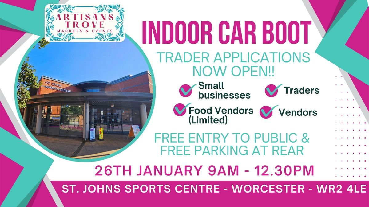 Indoor Carboot & Table Top Sale