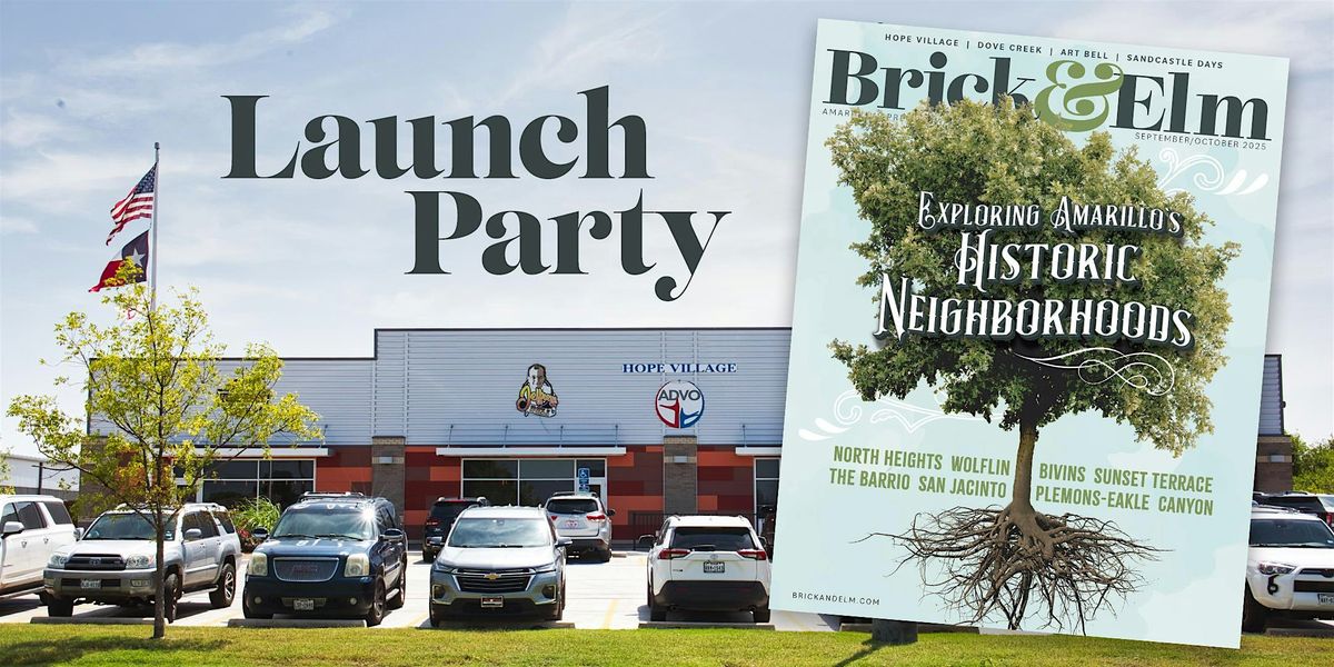 Brick & Elm Launch Party (Sept\/Oct 2025)