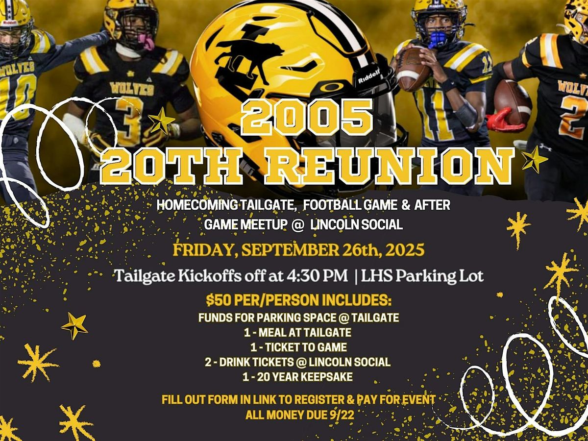 Lincolnton High School Class of 2005 20th Reunion
