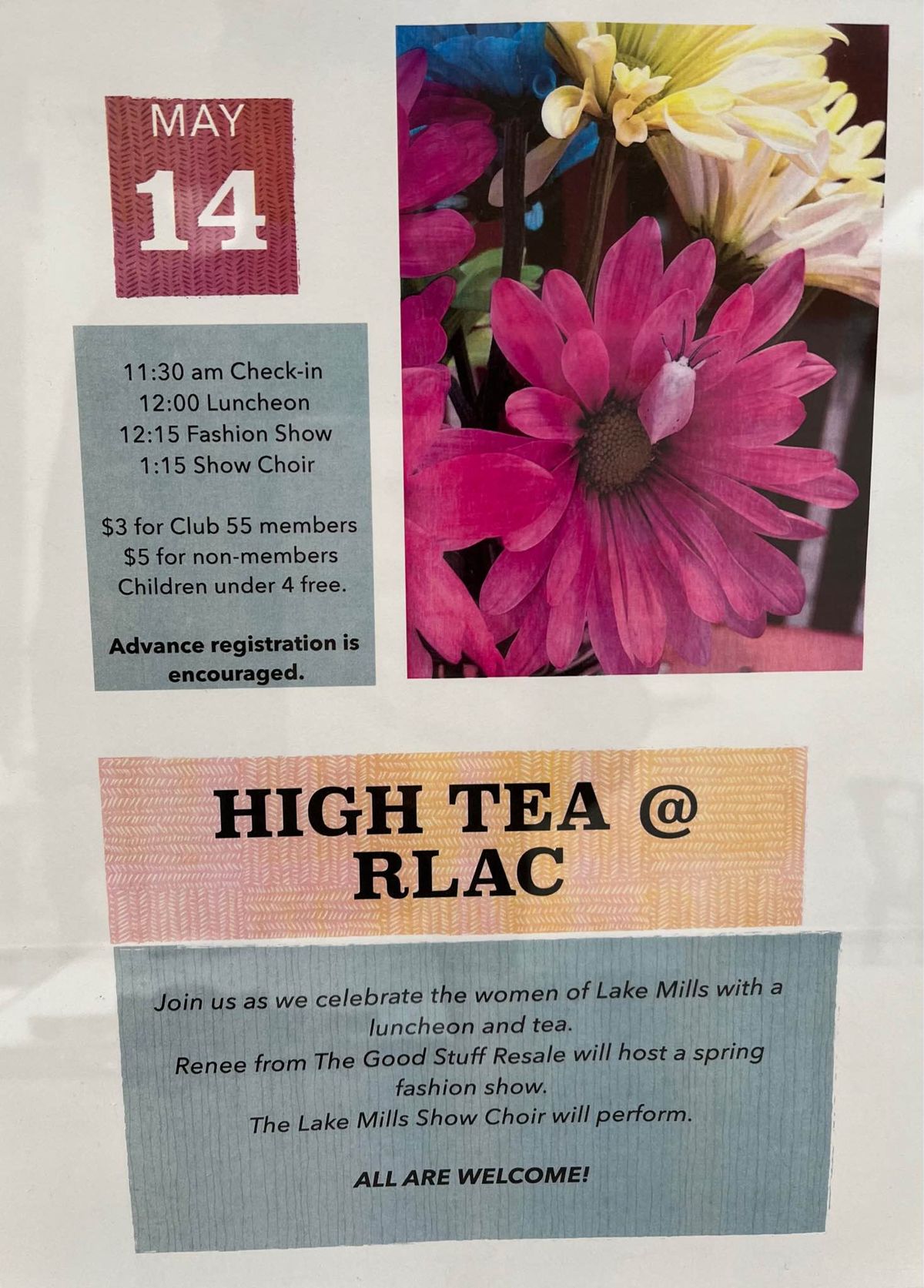 High Tea at RLAC