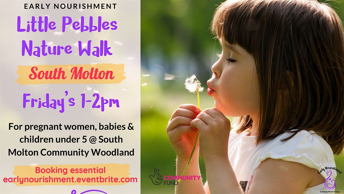 South Molton Little Pebbles Nature Walk (Baby & toddler group)