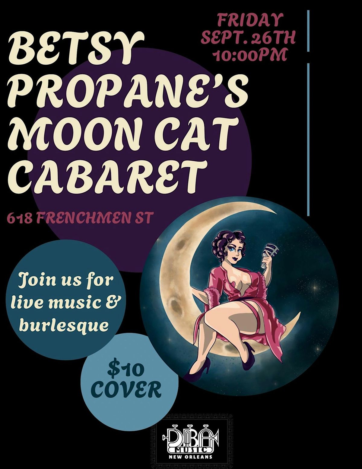 Betsy Propane\u2019s Moon Cat Cabaret