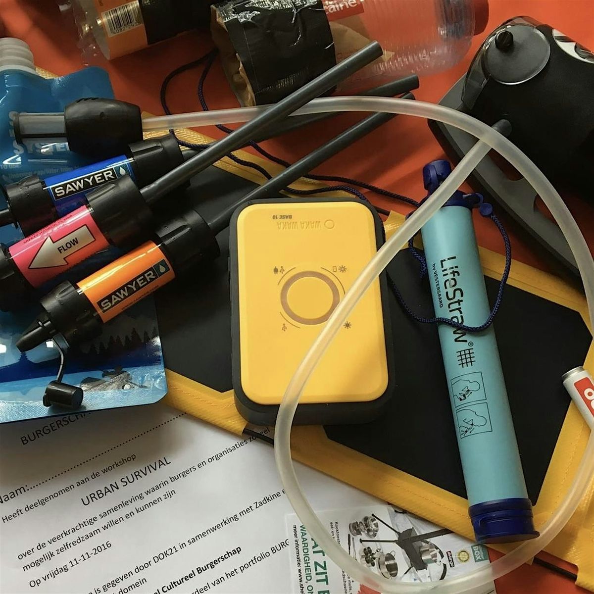 SURVIVALLAB | Maak je eigen noodpakket!