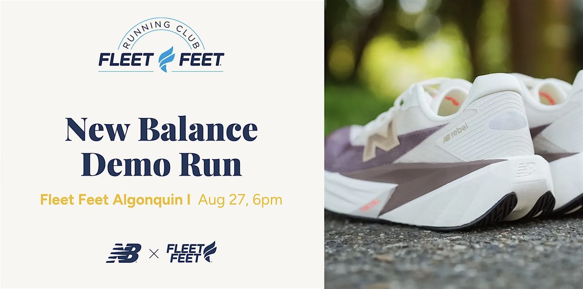 Fleet Feet Algonquin: New Balance Demo Run