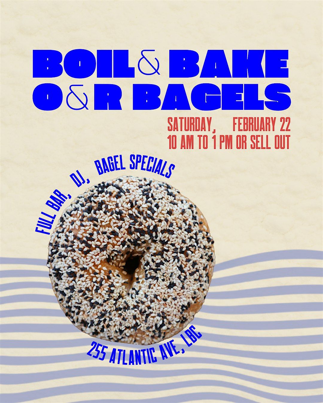 Bagel Collab: Boil & Bake x O&R Bagels