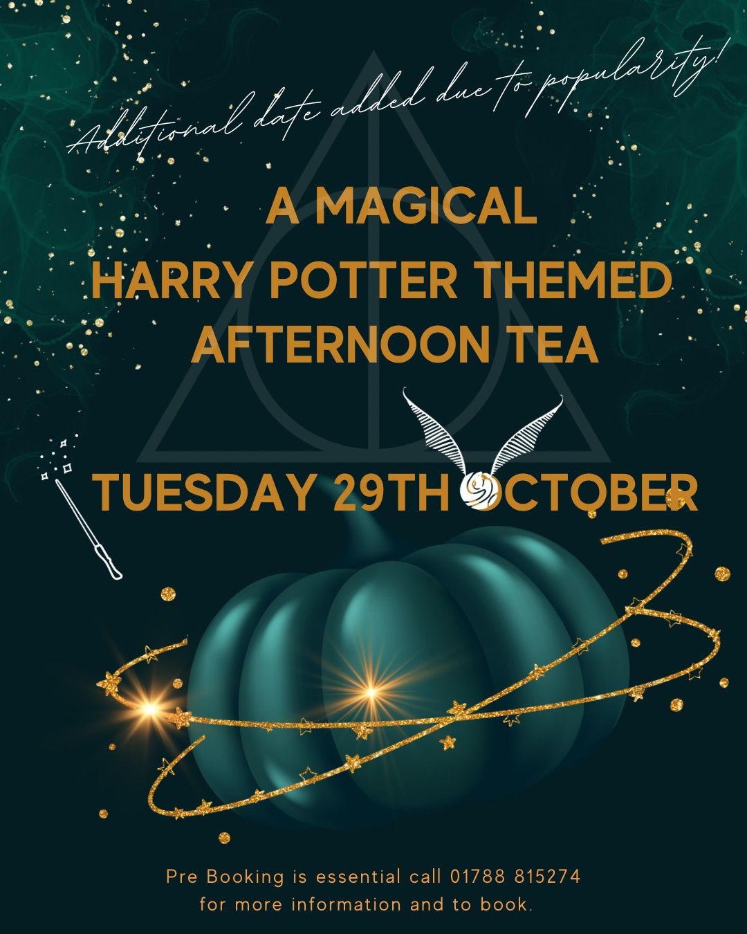 Harry Potter themed Afternoon Tea 