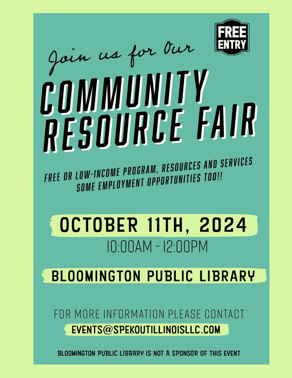 Community Resource Fair 