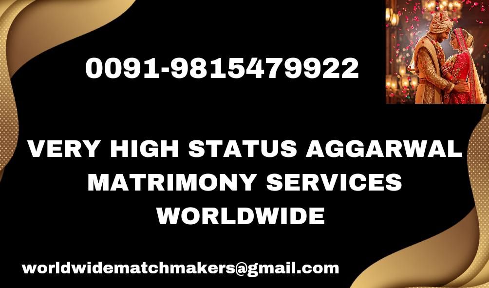 High-End Aggarwal Matrimony Services in Mumbai