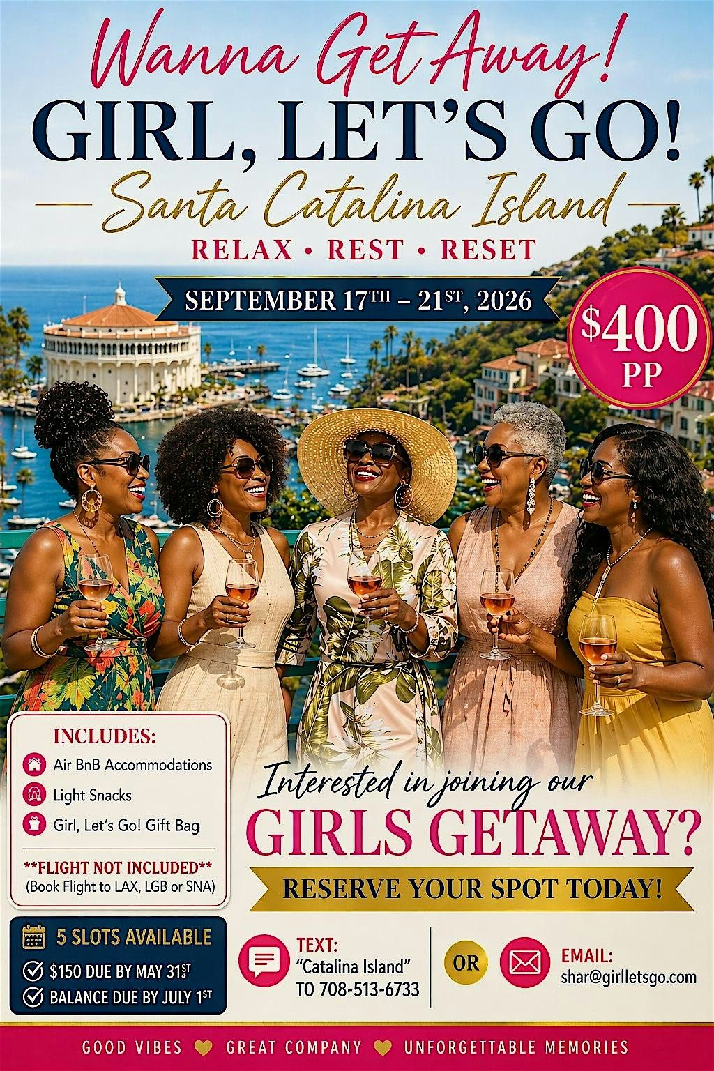 Girl, Let's Go! Catalina Island
