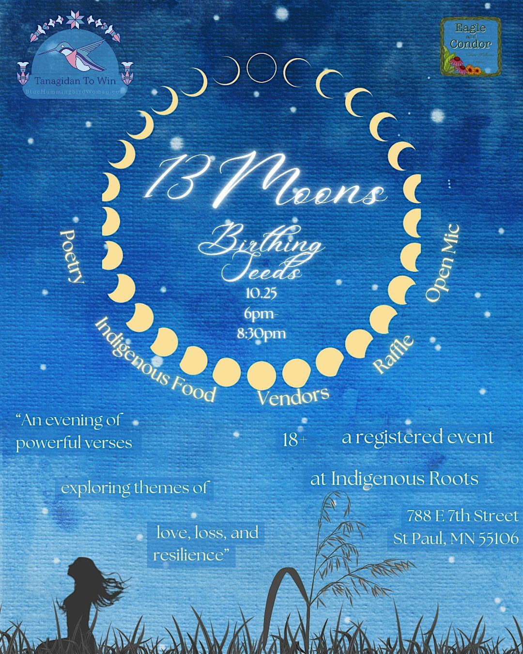 13 Moons Native Poetry Night