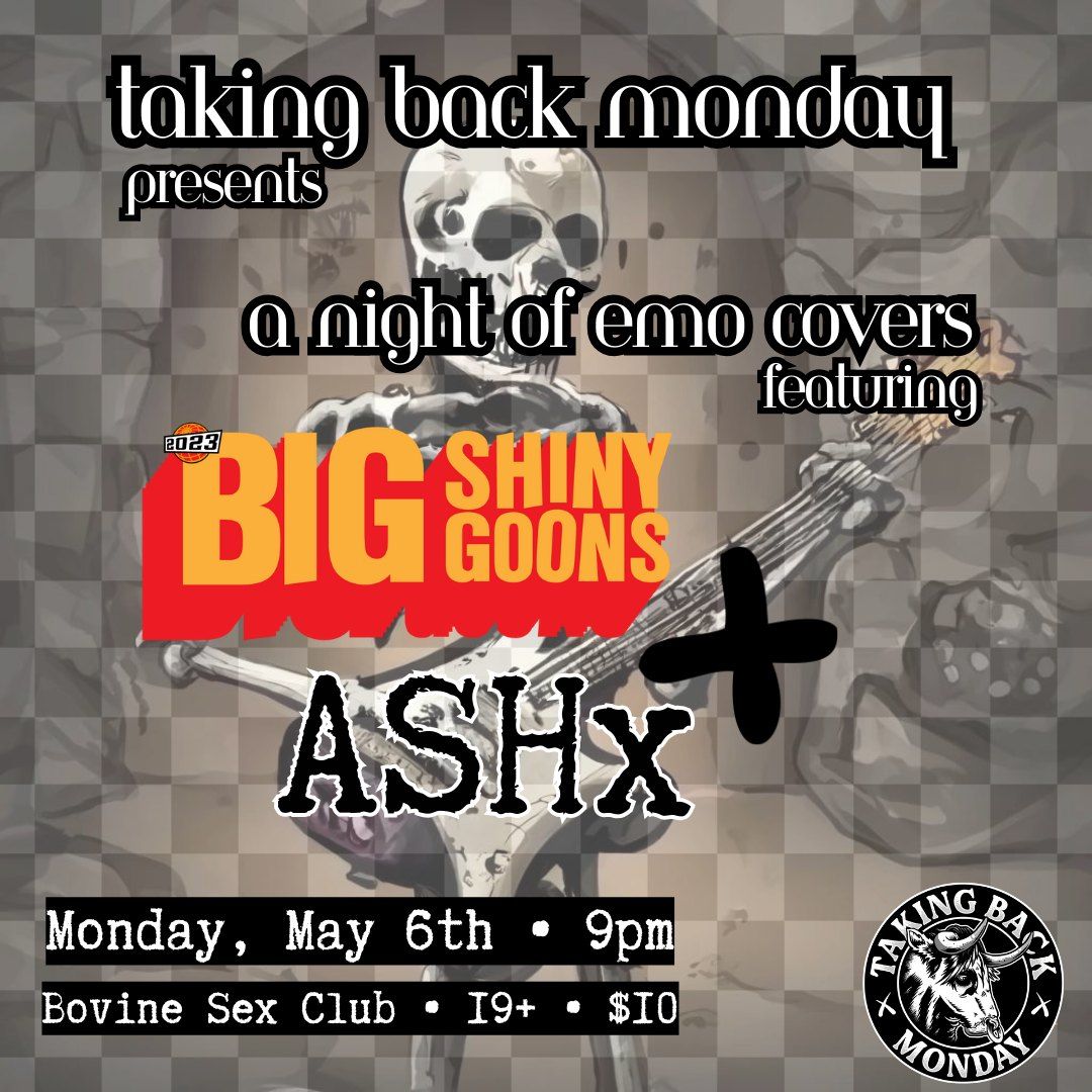A Night of Emo Covers featuring Big Shiny Goons and ASHx