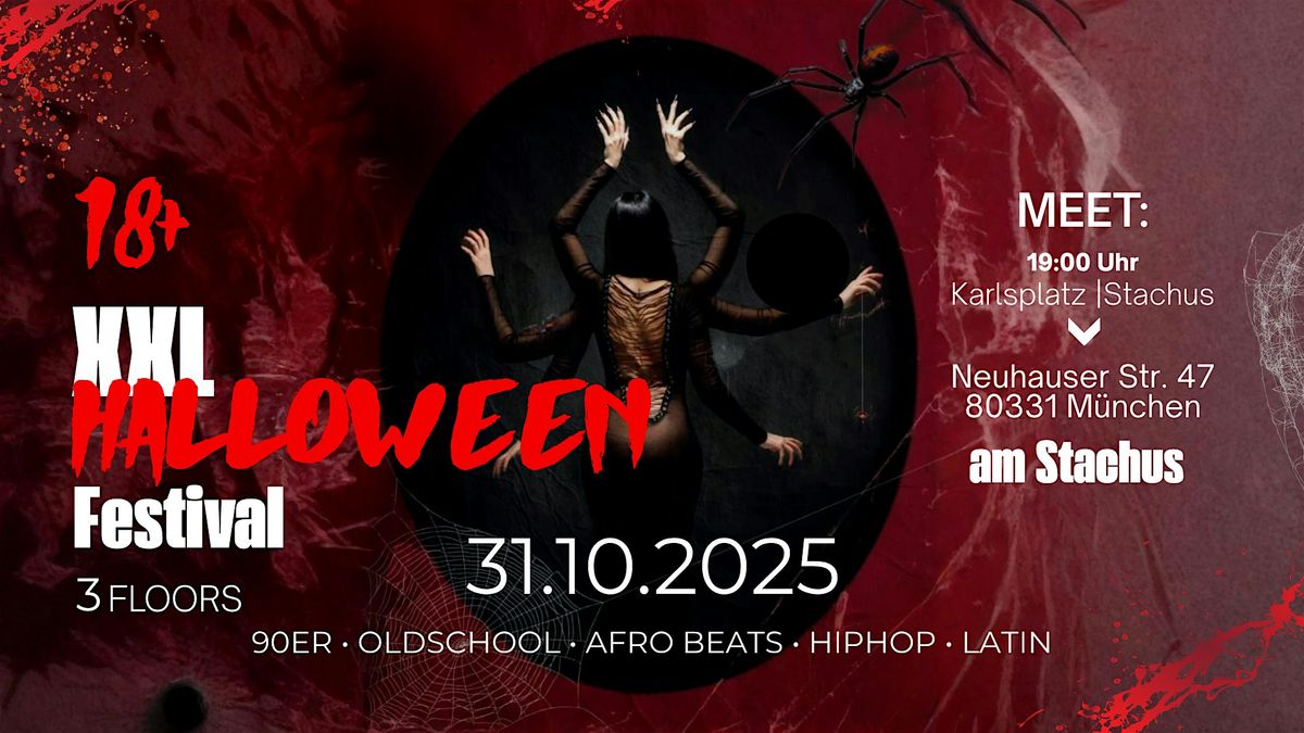 HALLOWEEN XXL  Hiphop Festival\u2013 31.10. |STACHUS