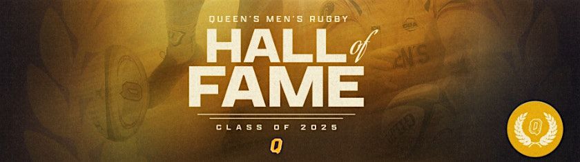 Queen's Rugby Hall of Fame - 2025