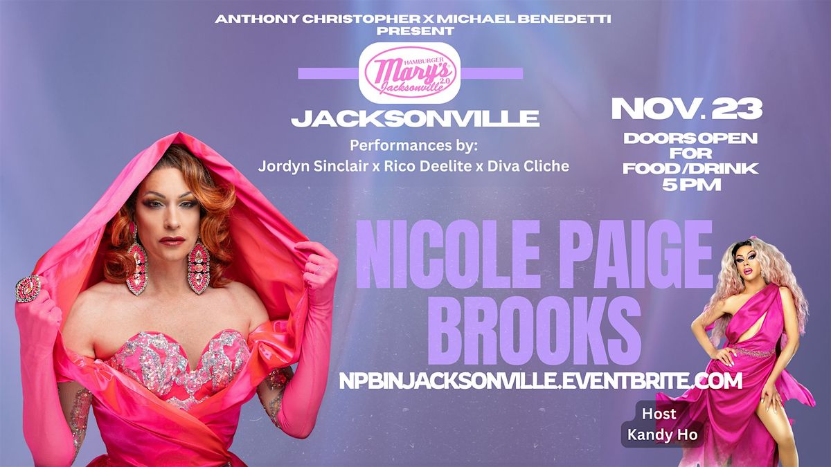 Nicole Paige Brooks at Hamburger Mary's - Jacksonville