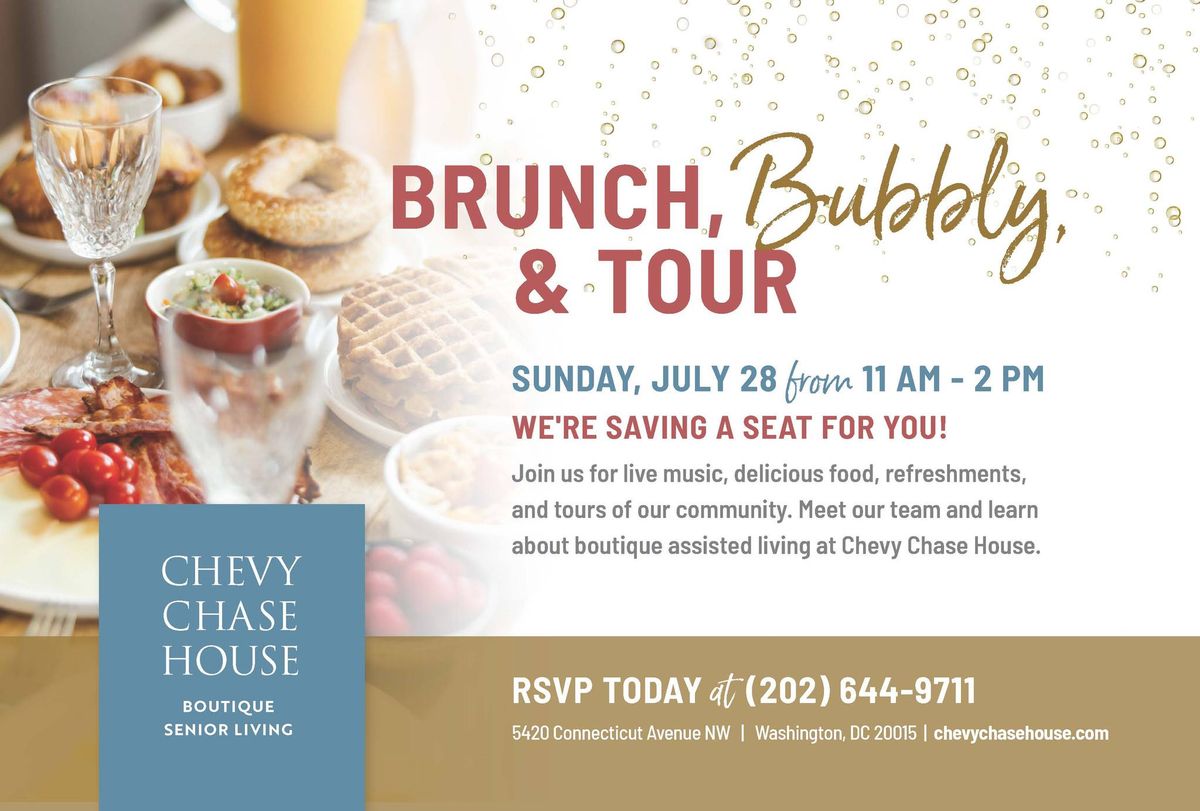 Brunch, Bubbly and Tour